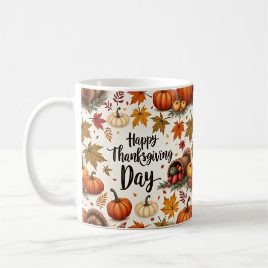 Bon thanksgiving Jour classique Mug (Gauche)