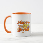 Bon thanksgiving jour MUG (Gauche)