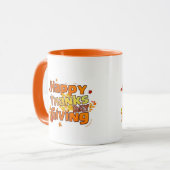 Bon thanksgiving jour MUG (Devant gauche)
