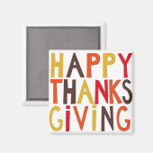BON THANKSGIVING ! Magnet (Recto/Verso)