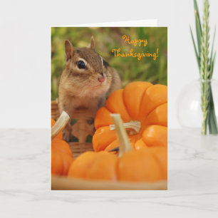 Bon thanksgiving peu de carte de tamia