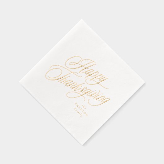 Bon thanksgiving simple script élégant (Droite)