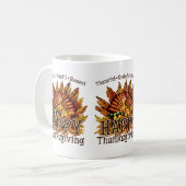 Bon thanksgiving Turquie Mug (Devant gauche)