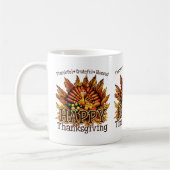 Bon thanksgiving Turquie Mug (Gauche)