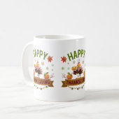 Bon thanksgiving Turquie Mug (Devant gauche)