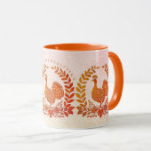 Bon thanksgiving Turquie Mug (Devant droit)