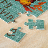 Bon thanksgiving Turquie Puzzle (Côté)