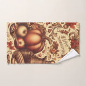 Bon thanksgiving vintage/classique (Serviette à main)