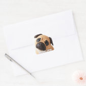 BON TRAVAIL AUTOCOLLANT CHIEN (Enveloppe)