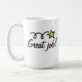 Bon Travail ! Cadeau De Mug De Café Pour Les Emplo (Gauche)