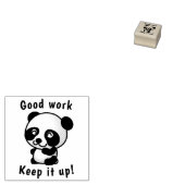 BON TRAVAIL DE BASE PANDA TAMPON DE CAOUTCHOUC (Tamponné)