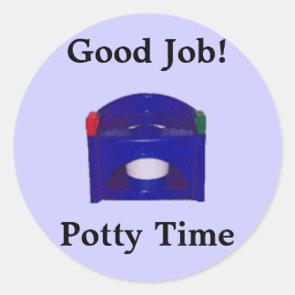Bon Travail ! Stickers Potty Time