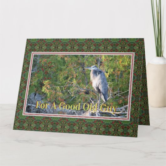 Bon Vieux gars, bonne carte d'anniversaire (Devant)