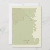 Bon Voyage Aankondiging van de definitieve datum (Achterkant)