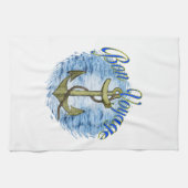 Bon Voyage American MoJo Kitchen Towel Theedoek (Horizontaal)