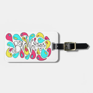 Bon Voyage bagagelabel