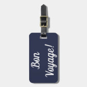 Bon Voyage Bagagelabel (Voorkant verticaal)