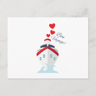 Bon Voyage Briefkaart