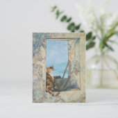 Bon Voyage Briefkaart (Staand voorkant)