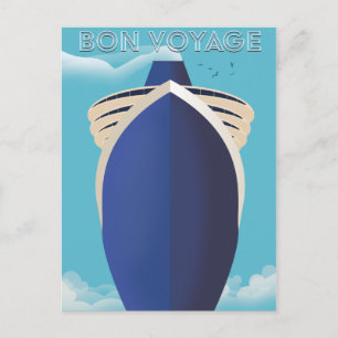 Bon Voyage Briefkaart