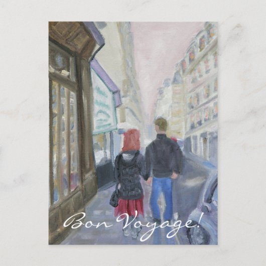 Bon Voyage Briefkaart (Voorkant)