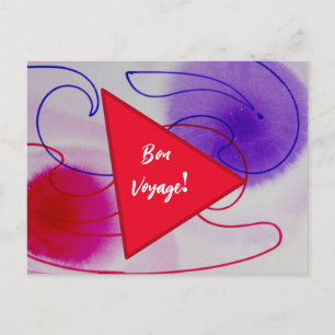 Bon Voyage Briefkaart