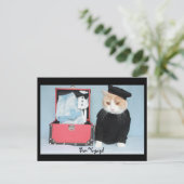 Bon Voyage! Briefkaart (Staand voorkant)