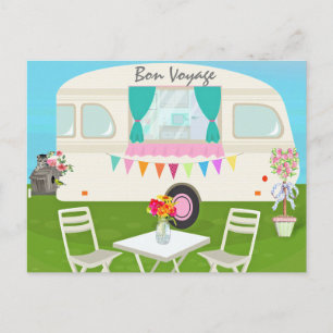 Bon Voyage Briefkaart