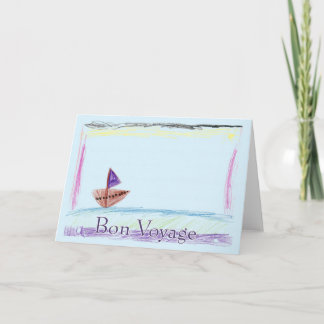 Bon Voyage Carte de voeux