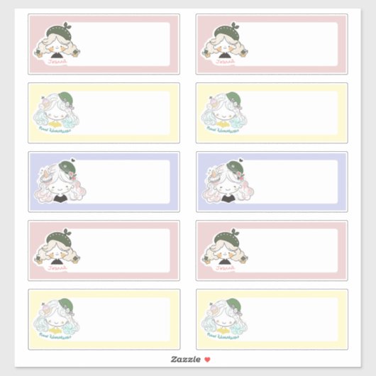 Bon Voyage Custom-Cut Vinyl Sticker (Vel)