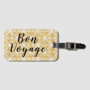 Bon Voyage Elegant Bagagelabel