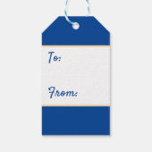 Bon Voyage | Golden Compass Gift Label Cadeaulabel (Achterkant)