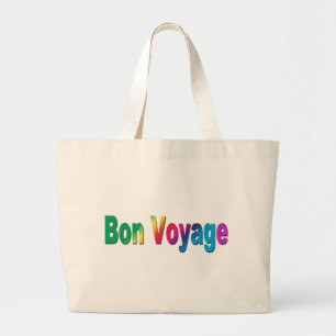 Bon Voyage Grote Tote Bag