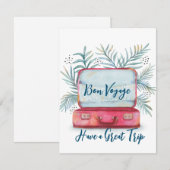 Bon Voyage heeft een geweldige reiskoffer Eucalypt (Voorkant / Achterkant)