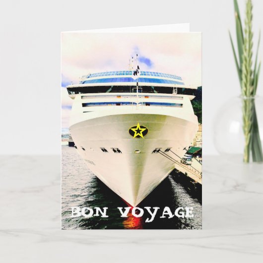 BON VOYAGE! KAART (Voorkant)