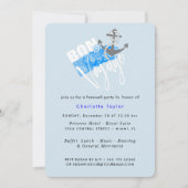 Bon Voyage Nautical Farewell Party Invitation (Devant)