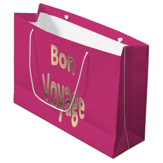 Bon Voyage op donker Roos Groot Cadeauzakje