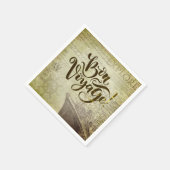 Bon Voyage Paper Party servetten (Hoek)
