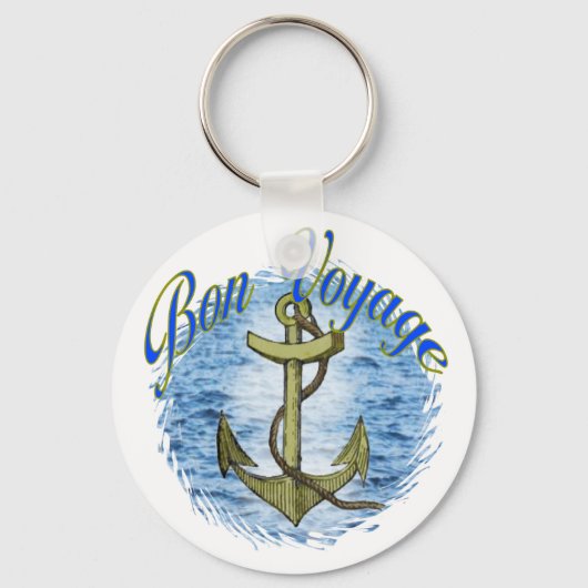 Bon Voyage Sleutelhanger (Voorkant)