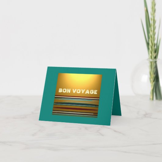 Bon Voyage >Vakantiedagen Kaart (Voorkant)