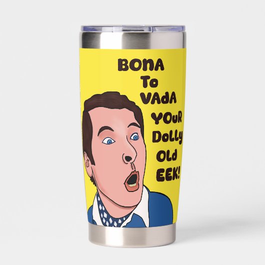 Bona naar vada mok geïsoleerde drinkbeker (Voorkant)