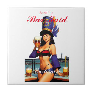 Bonafide Bar Maid Thunder_Cove Tegeltje