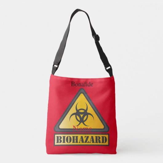 Bonafide Biohazard SignThunder_Cove Crossbody Tas (Achterkant)