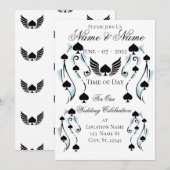 Bonafide Black Spades Tattoo Style Thunder_Cove Kaart (Voorkant / Achterkant)