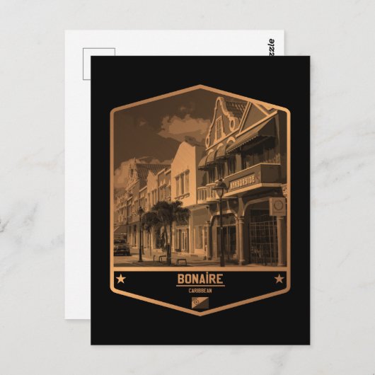 Bonaire Briefkaart (Voorkant / Achterkant)