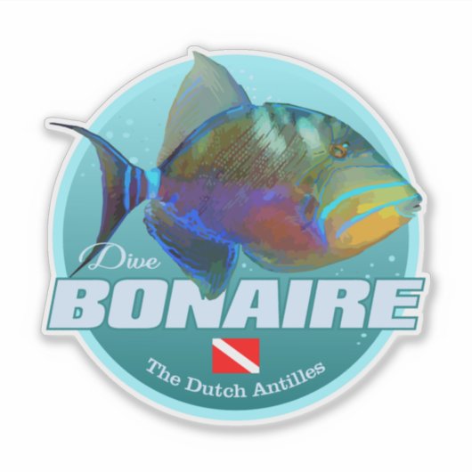 Bonaire (DD2) Sticker (Voorkant)