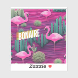 Bonaire duikers paradijs west indies caribbean sticker