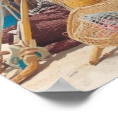 Bonaire fish shack sold out poster (Hoek)