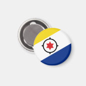 Bonaire Flag Magnet Magneet (Voorkant / Achterkant)