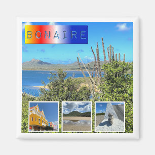Bonaire fotocollage magneet